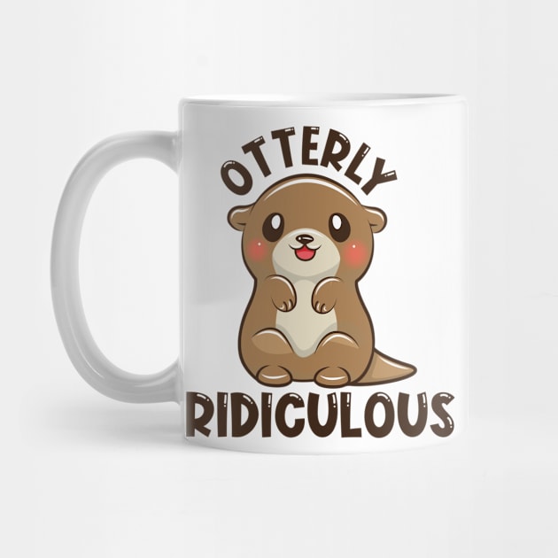 Otter Animal Cute Adorable Baby Critter Ridiculous by Mellowdellow